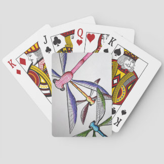 Baralho Cartões de jogo da libélula