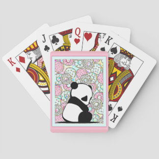 Baralho Cartões de jogo da panda