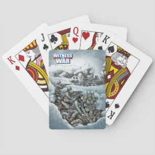 Baralho Cartões de jogo da Testemunha à Guerra