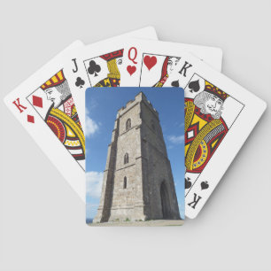 Baralho Cartões de jogo da torre do Tor de Glastonbury