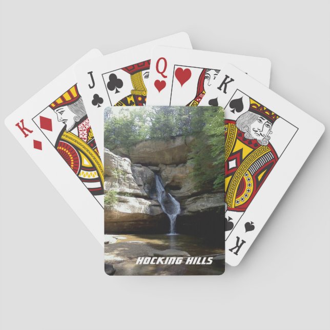 Baralho Cartões de jogo das colinas de Hocking (Verso)