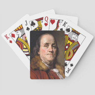 Baralho Cartões de jogo de Benjamin Franklin