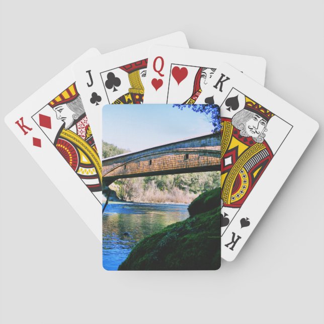 Baralho Cartões de jogo de Bridgeport (Verso)