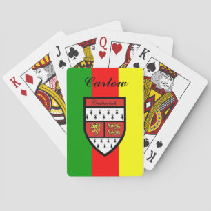 Baralho Cartões de jogo de Carlow do condado