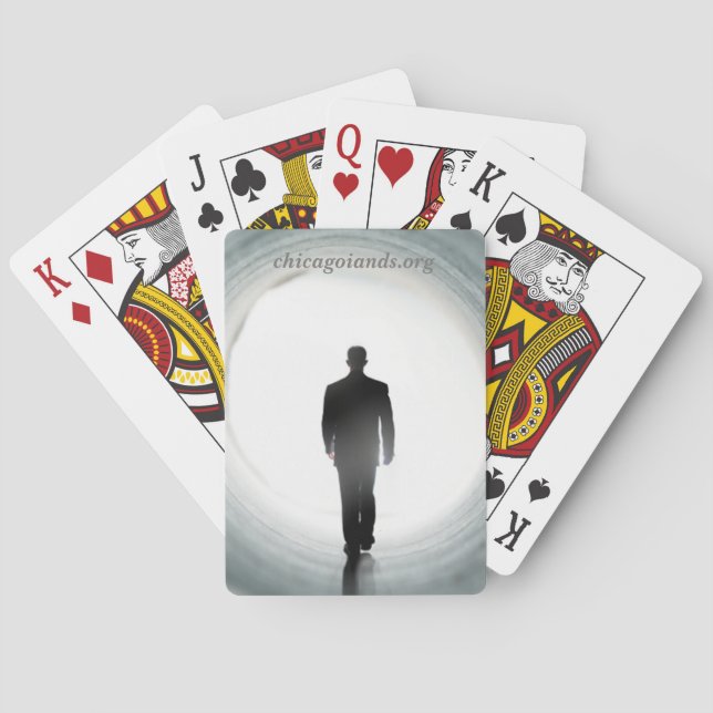 Baralho Cartões de jogo de ChicagoIANDS (Verso)