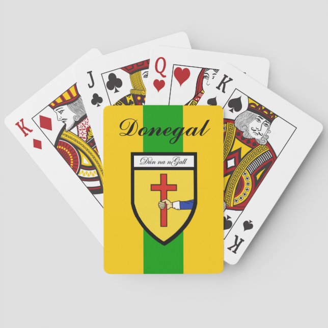 Baralho Cartões de jogo de Donegal do condado (Verso)
