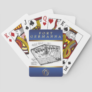 Baralho Cartões de jogo de Germanna do forte
