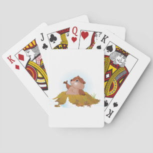 Baralho Cartões de jogo de Groundhog
