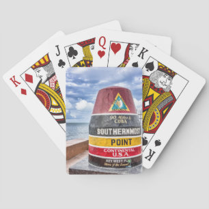 Baralho Cartões de jogo de Key West Florida