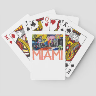 Baralho Cartões de jogo de Miami Floria