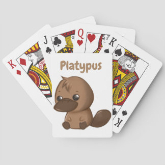 Baralho Cartões de jogo de Platypus