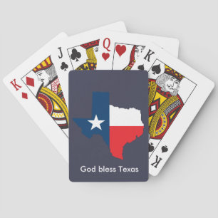 Baralho Cartões de jogo de Texas dos deus abençoe