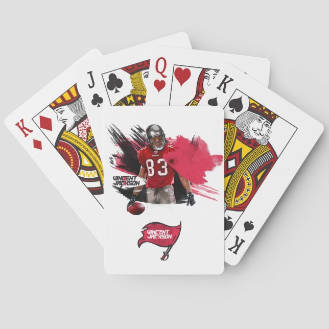 Baralho Cartões de jogo de Vincent Jackson (Verso)