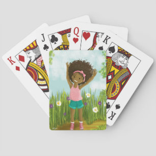Baralho Cartões de jogo do afro-americano