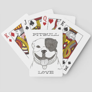Baralho Cartões de jogo do amor de Pitbull
