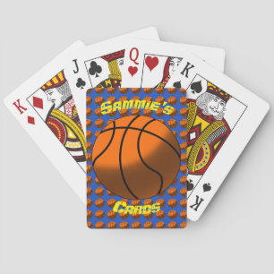 Baralho Cartões de jogo do basquetebol