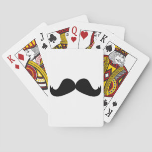 Baralho Cartões de jogo do bigode