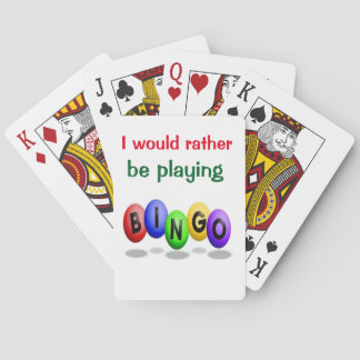 Baralho Cartões de jogo do Bingo