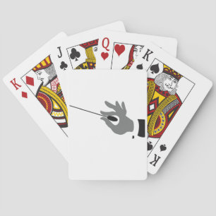 Baralho Cartões de jogo do condutor de orquestra