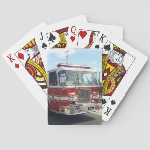 BARALHO CARTÕES DE JOGO DO FIRETRUCK