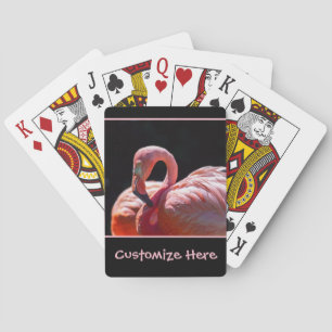 Baralho Cartões de jogo do flamingo