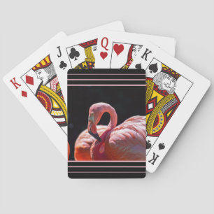 Baralho Cartões de jogo do flamingo