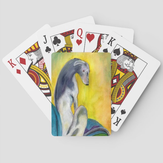 Baralho Cartões de jogo do galgo (2) (Verso)