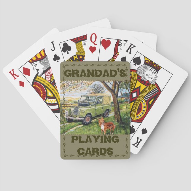 BARALHO CARTÕES DE JOGO DO GRANDAD (Verso)