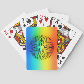 Baralho Cartões de jogo do labirinto