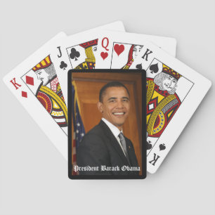 Baralho Cartões de jogo do presidente Barack Obama