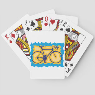 Baralho Cartões de jogo do selo da bicicleta