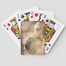 Cartões de jogo do tesouro da praia