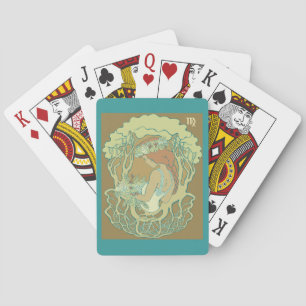 Baralho Cartões de jogo do Virgo