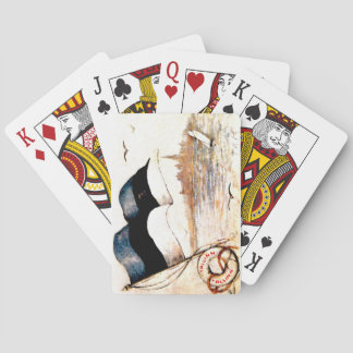 Baralho Cartões de jogo estónios da bandeira