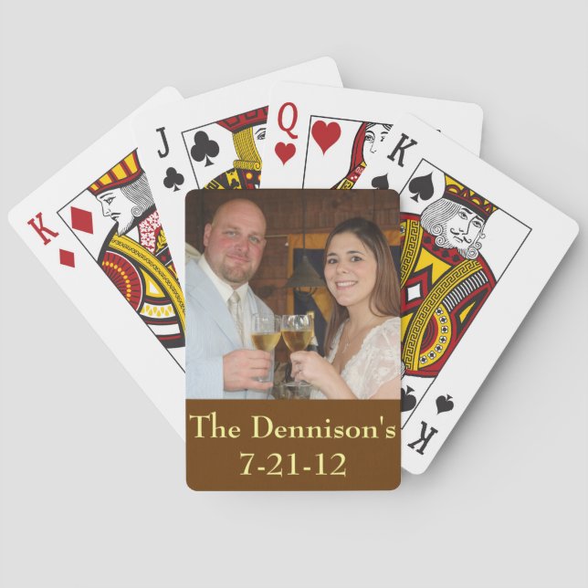 Baralho Cartões de jogo feitos sob encomenda (Verso)