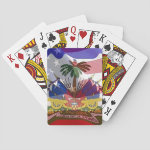Baralho Cartões de jogo Haitiano-Americanos