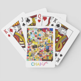 Baralho Cartões de jogo judaicos da escola