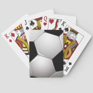 Baralho Cartões de jogo legal do futebol