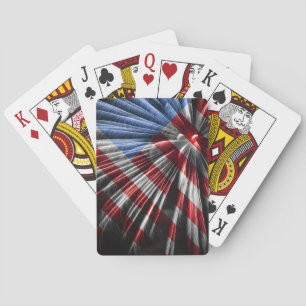 Baralho Cartões de jogo patrióticos
