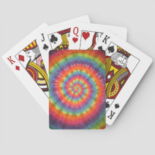 Baralho Cartões de jogo Trippy da bicicleta da tintura do