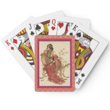 CARTÕES DE JOGO WQ: Dama a Rosa