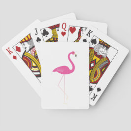 Baralho Cartões de Poker Flamingo Rosa