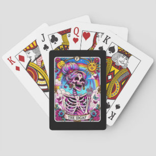 Baralho Cartões de pôquer para mulheres do Skeleton da IDG