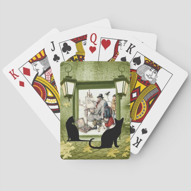 Baralho Cartões de Reprodução Anton Pieck (Verso)