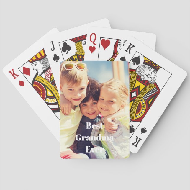 Baralho Cartões de Reprodução Clássicos de Foto da Melhor  (Verso)