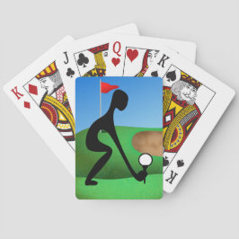 Baralho Cartões de Reprodução Clássicos de Golfe NovelAlie