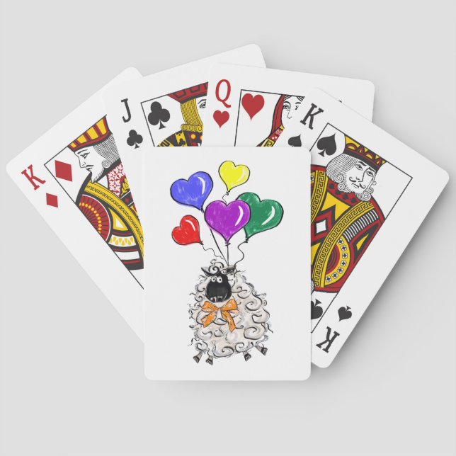 Baralho Cartões de Reprodução Clássicos do Rainbow Sheep (Verso)