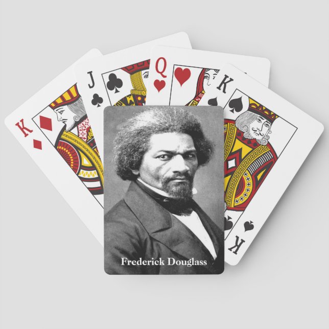 Baralho Cartões de Reprodução Clássicos Fredrick Douglass (Verso)