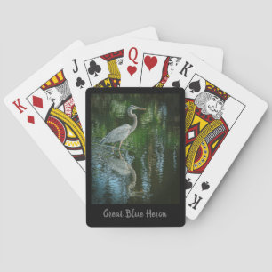 Baralho Cartões de Reprodução Clássicos "Heron Azul Excele