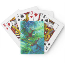 Cartões de Reprodução Clássicos legal de Abstrato